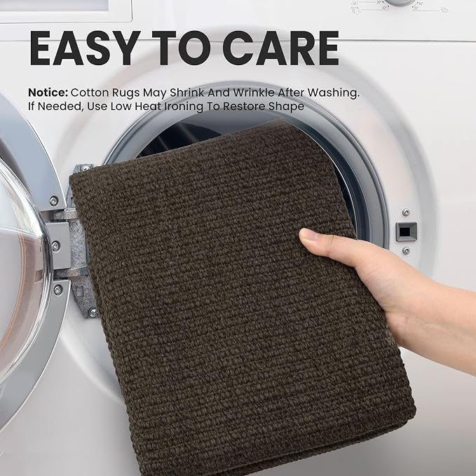 EARTHALL Washable Runner Rug 2x7 Ft Non Slip Runners - Image 3