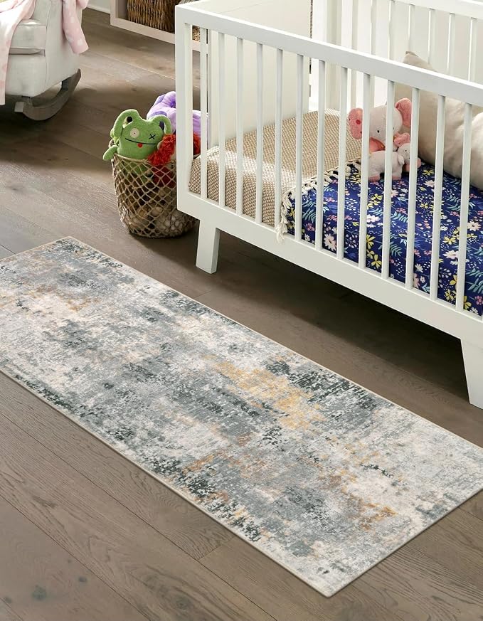Lahome Modern Abstract Runner Rug - Image 6