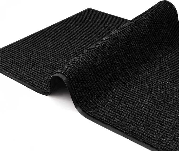 Commercial Door Mat 3'x16' Black, Heavy Duty Industrial Floor Mat - Image 5