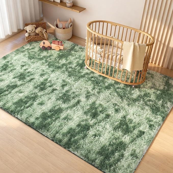 Litanika 6x9 Fluffy Shag Faux Fur Area Rug - Image 4