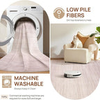 UERMEI 8x10 Washable Area Rug - Image 7