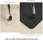 Heavy Duty Office Chair Mat for Carpet and Hardwood Floor Bohemian Desk Chair - Image 5