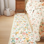 RELEANY Floral 2x8 Area Rugs Washable Print Boho Cute Carpet Non Slip Flower - Image 9