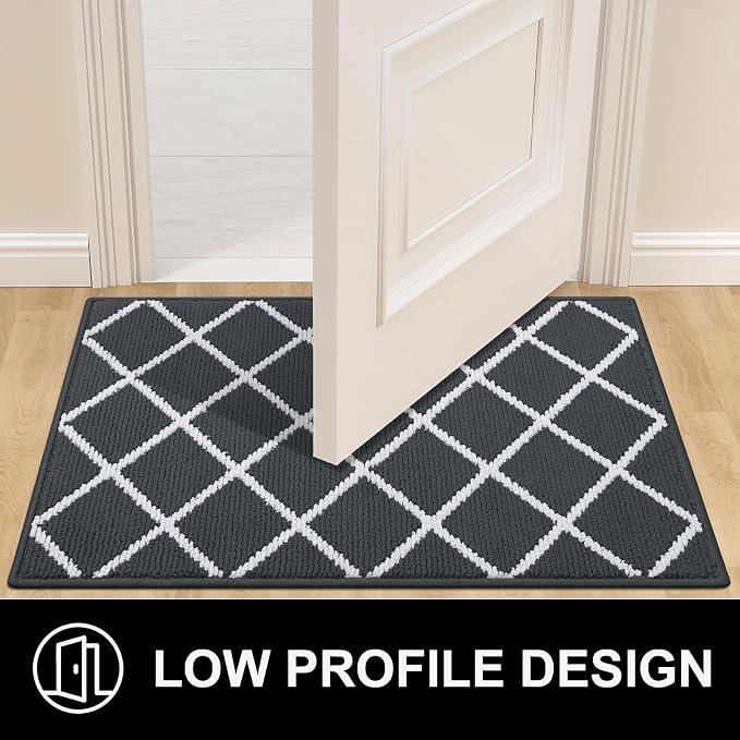 Finchitty Indoor Door Mat, Dirt Resistant and Absorbent, Low-Profile, Washable - Image 5