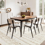 cotiled 6x9 Area Rugs Living Room Rug: Washable Boho Rugs - Image 8