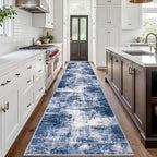 IOHOUZE Abstract Runner Rug 3x18 Ft Washable Runners - Image 2