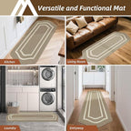COSY HOMEER Kitchen Rugs and Mats Sets of 2PCS Non Slip Kitchen Mats - Image 5