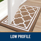 Buganda Large Indoor Door Mat, Dirt-Resistant and Absorbent Doormat, Low - Image 3