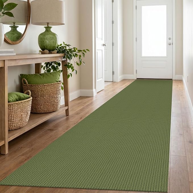 IOHOUZE Washable Exrea Long Hallway Runner Rug 3x16 Non Slip Rubber Backed by iOhouze
