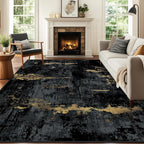 RELEANY Washable Area Rugs 5'x7' Non-Slip Modern Abstract Soft - Image 9