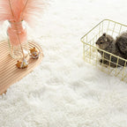 Andecor Soft Fluffy Bedroom Rugs, 6 x 9 Feet Indoor Shaggy Plush Area Rug - Image 3