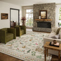 10x14 Area Rugs for Living Room: Washable Rug Stain Resistant Non Slip Low Pile by palohom