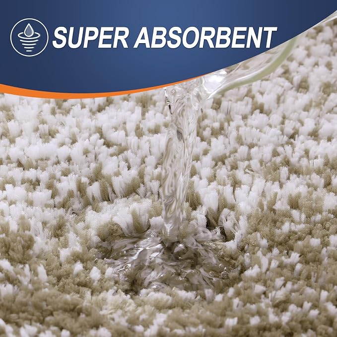 OLANLY Large Bathroom Rugs Mat 54x24, Extra Soft Absorbent Microfiber Bath Rugs - Image 3