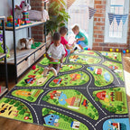 Farmyard Adventure Play Rugs, Educational and Fun Farm Play Mat - Image 2