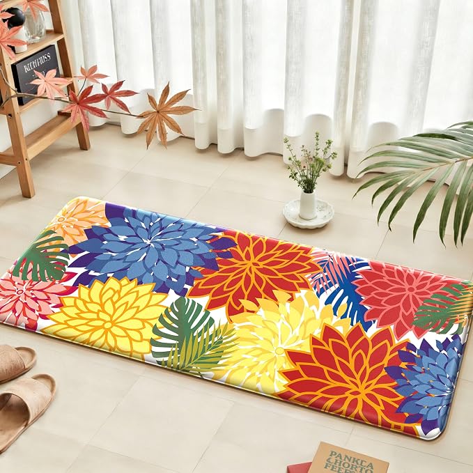 Arenarug Kitchen Mats for Floor 2PCS Cushioned Anti Fatigue Kitchen Mats - Image 3