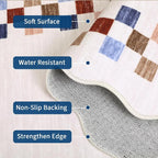 Rug Runners for Hallways 2x8 Washable Kitchen Runner Rug Non Slip Low Pile - Image 4