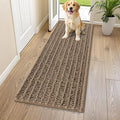 Smiry Dog Door Mat for Muddy Paws 59x24, Absorbent Dirt Trapper, Non-Slip by Smiry