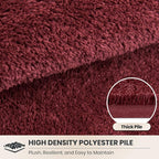 PURRUGS Easy Care Area Rug 4ft x 6ft, Non-Slip Machine Washable Entryway Rug - Image 4
