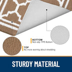 Buganda Large Indoor Door Mat, Dirt-Resistant and Absorbent Doormat, Low - Image 4