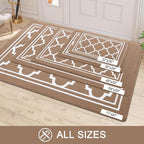 Buganda Large Indoor Door Mat, Dirt-Resistant and Absorbent Doormat, Low - Image 7