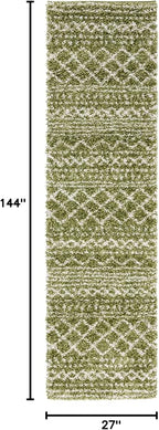 SAFAVIEH Arizona Shag Collection Runner Rug - Image 2