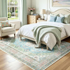 Lofus Vintage Living Room Rugs 5x7, Soft Machine Washable Area Rug - Image 2