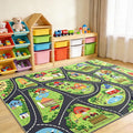 Farmyard Adventure Play Rugs, Educational and Fun Farm Play Mat by BBENRON