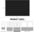 Front Door Mat 4' x 6', Low Profile Welcome Mat, Non-Slip Door Mat Outside - Image 2