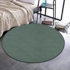 Room Sofa Yoga Soft Round Carpet, Home Decor Non Slip Kitchen Office Circle Rug - Image 2