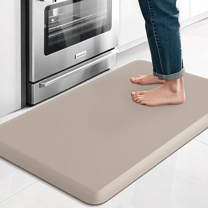 TranquilRelax Kitchen Mat, 17.3''x28'' | Cushioned Thick Floor Comfort by Unknown