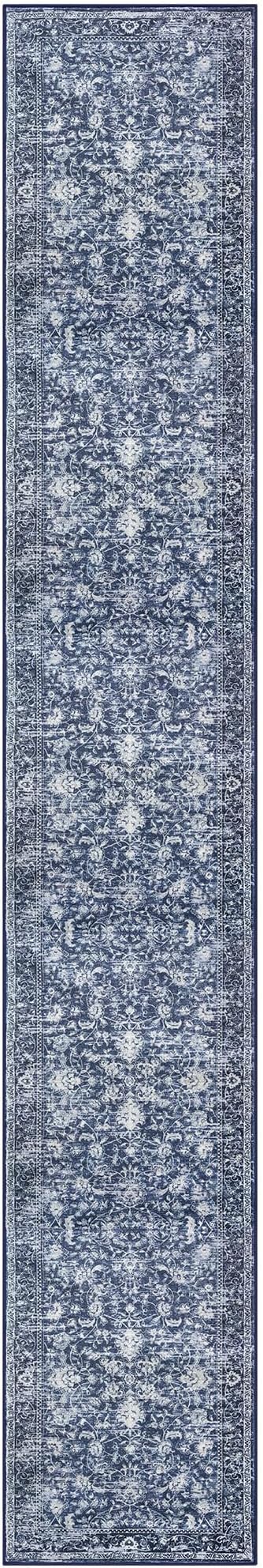 KILOCOCO Runner for Hallway 3x16 Runner Rug Printed Vintage Floral Washable Rug - Image 10