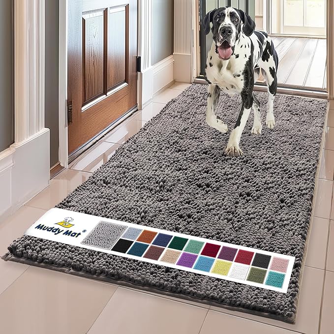 Muddy Mat® | Super Water Absorbent Door Mat Indoor, Microfiber Quick Dry by MuddyMat%C2%AE