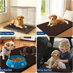 OLANLY Dog Door Mat for Muddy Paws 47x20, Ultra Absorbent Chenille Mud Doormat - Image 7