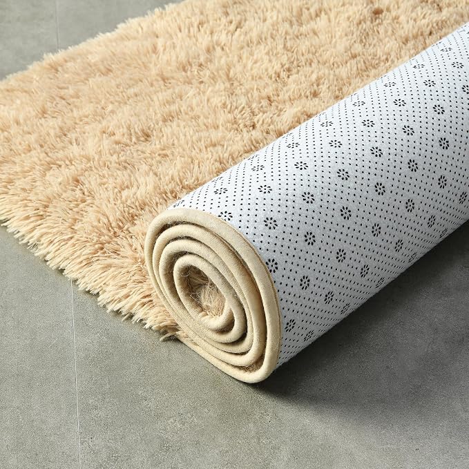 Andecor Soft Extra Large Area Rugs, 9x12 Indoor Shaggy Plush Rug - Image 8