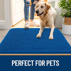 OLANLY Dog Door Mat for Muddy Paws 50x30, Absorbs Moisture and Dirt, Absorbent - Image 6