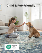 AMADA HOMEFURNISHING 2x6 Washable Runner Rug, Low-Profile Kitchen Rugs - Image 4