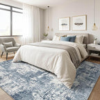 9x12 Area Rug Living Room: Washable Large Abstract Soft Rugs Stain Resistant - Image 4