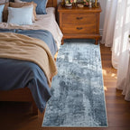 2x6 Ft Washable Runner Rug, Non-Slip Low Pile Hallway Kitchen Area Rug - Image 3