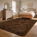 Andecor Soft Fluffy Bedroom Rugs, 5 x 8 Feet Indoor Shaggy Plush Area Rug - Image 3
