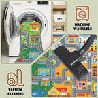 Car Rugs for Kids Toy Cars, Kids Play Rug - Image 6