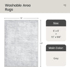 Valenrug Washable Rugs 6x9 - Image 2
