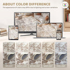 UERMEI 5x8 Area Rug Living Room Rugs - Image 7