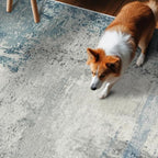 8 Foot Runner Rug: Washable Non-Slip Abstract Carpet - Image 7