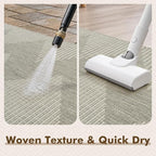 MontVoo-Outdoor Rug Carpet Patio Rug 6x9 Polypropylene Indoor Outdoor Rugs - Image 6