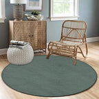 Room Sofa Yoga Soft Round Carpet, Home Decor Non Slip Kitchen Office Circle Rug - Image 3