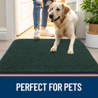 OLANLY Dog Door Mat for Muddy Paws 44x32, Absorbs Moisture and Dirt, Absorbent - Image 6