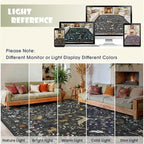 5x7 Area Rugs Washable Rug: Boho Living Room Rug Soft Non-Slip Low Pile Carpet - Image 9