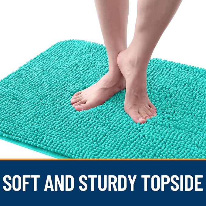 OLANLY Dog Door Mat for Muddy Paws 70x35, Absorbs Moisture and Dirt, Absorbent - Image 4