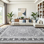 Lofus 9x12 Area Rugs for Living Room, Machine Washable Non-Slip Area Rug by Lofus