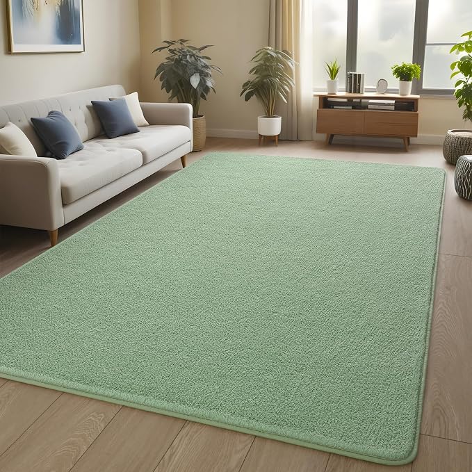 Pettop 6x9 ft Light Green Area Rugs - Image 8